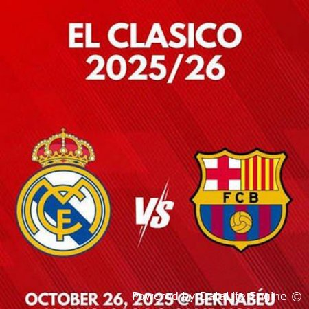 Barselona - Real Madrid Jonli efir 26-10-2025