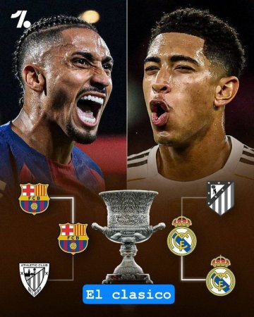 "Real" - "Barselona". "El-Klassiko" (11-01-2026) Jonli efer